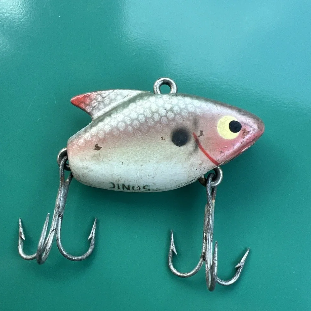 Vintage Heddon Sonic Fishing Lure, Set Of 2